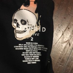 *New* Torrid Skull Leggings with Side Pockets-Size 2